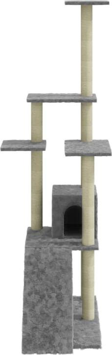 Actual product image vidaXL Kratzbaum (155 cm, Light grey)