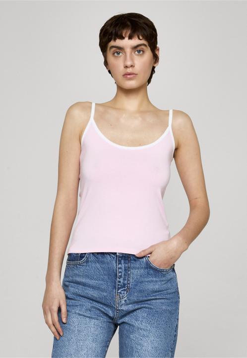 Produktbild Urban Classics Ladies Contrast Basic Top 2-Pack - 190989 (M)