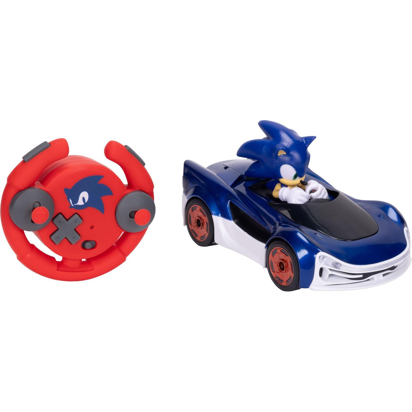 Jakks Pacific Bianco/Blu Sonic The Hedgehog Funkgesteuertes Driftfahrzeug