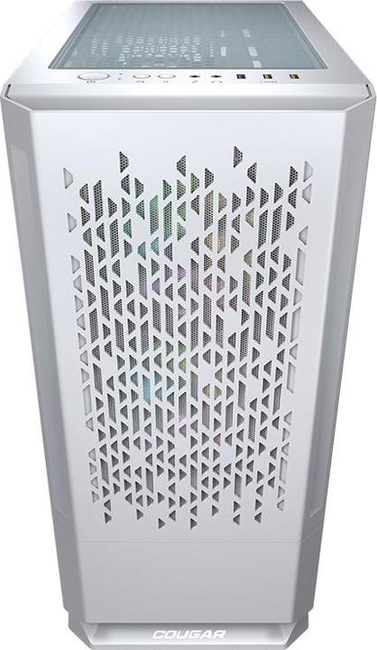 Immagine prodotto Cougar Case MX430 Air RGB Bianco, Midi Tower, PC, Bianco, ATX, micro ATX, Mini-ITX, Gaming, HDD (ATX)