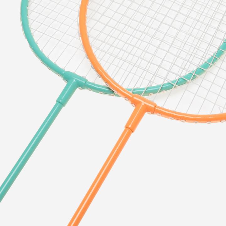 Produktbild Perfly Badminton Set Erwachsene - Discover Set BR100 türkis/orange