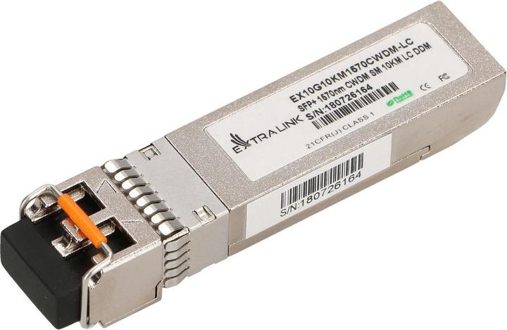 Image du produit Extralink SFP+ | SFP+ CWDM Module |, 1570nm, monomode,, LC, DOM
