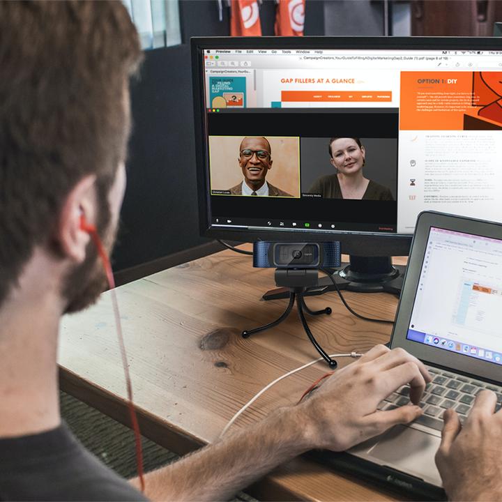 Immagine prodotto LogiLink Mini treppiede portatile, flessibile, max. 1 kg