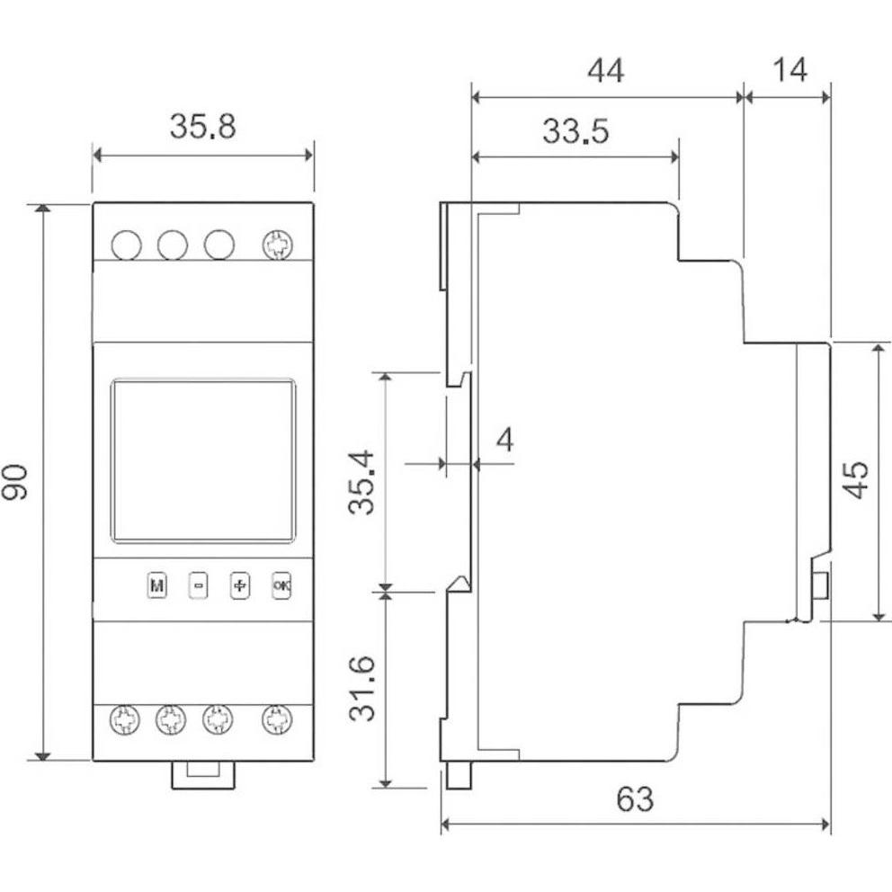 Thumbnail - Finder, Zeitschaltuhr, Zeitschaltuhr für Hutschiene B