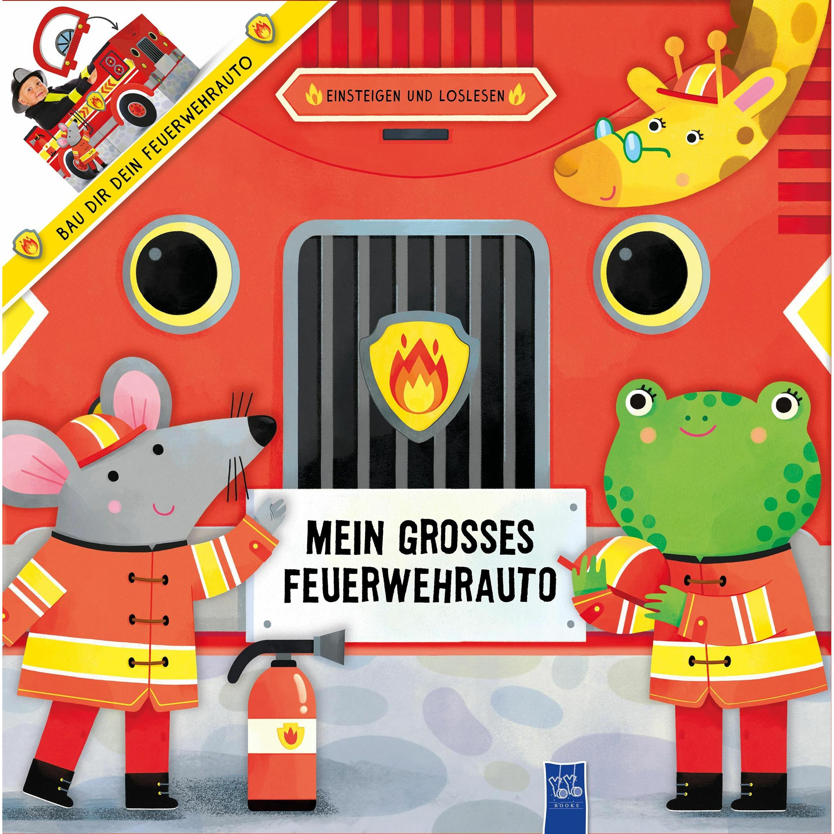 Yoyo Books, Babybücher, Einsteigen und Loslesen - Mein grosses Feuerwehrauto (Deutsch)