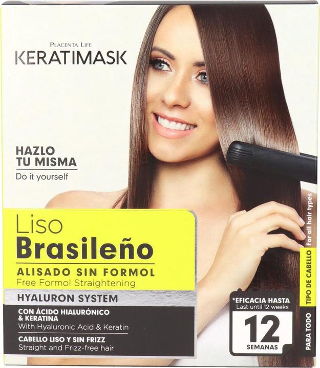 Produktbild Be Natural Brazilian Keratin Smoothing Set Green (Haarpflege set)
