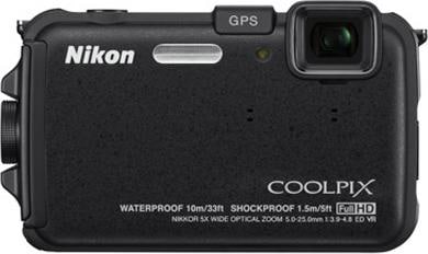 Immagine prodotto Nikon Coolpix AW100, 16MP, impermeabile, zoom 5x, nero (1/2,3'')