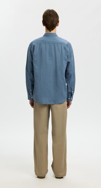 Immagine prodotto Selected Regular Fit Bluse aus Leinengemisch (XXL)