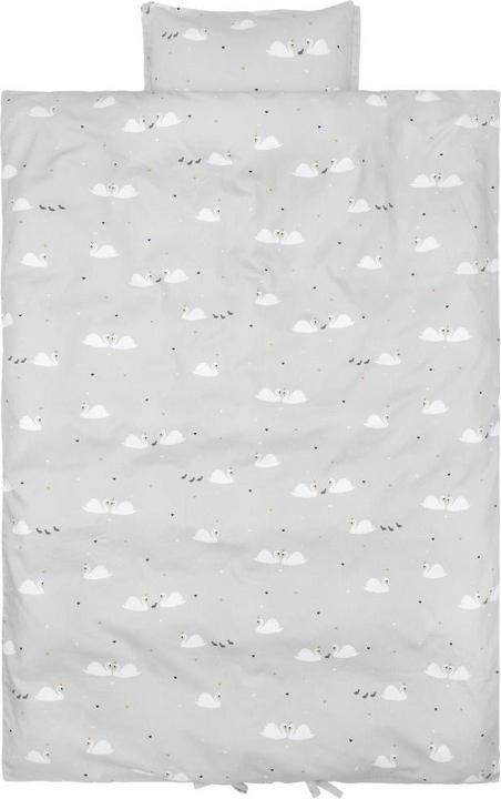 Produktbild Copenhagen Vanilla - Bedding Junior - Cozy Grey - 100 x 140 cm / 40 x 45 cm (100 x 140 cm, 40 x 45 cm)