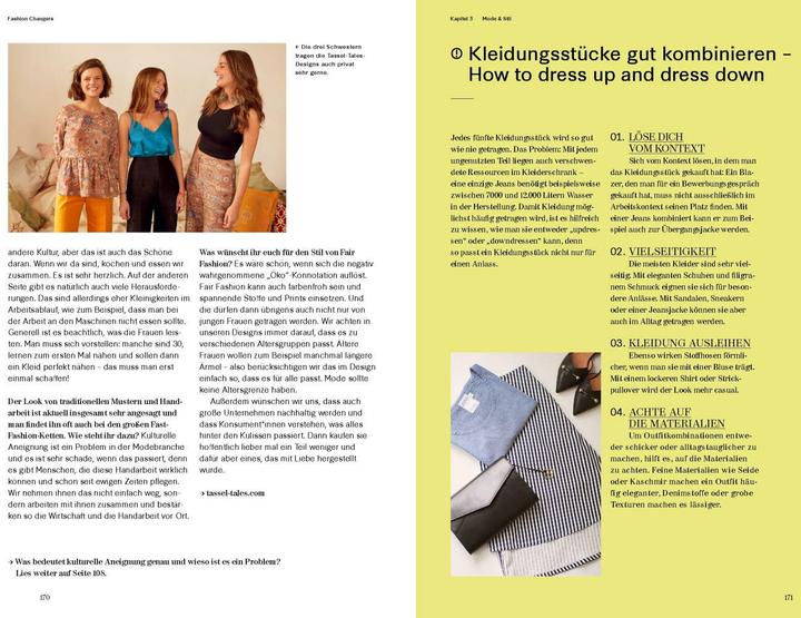 Immagine prodotto Fashion Changers - Wie wir mit fairer Mode die Welt verändern können (Tedesco, Vreni Jäckle, 2020)