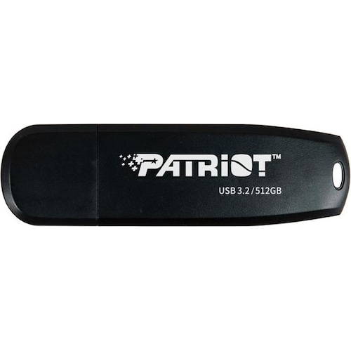 Patriot Core 512GB Type A USB 3.2 80MB/s czarny (512 GB, USB 3.2), USB Stick, Schwarz