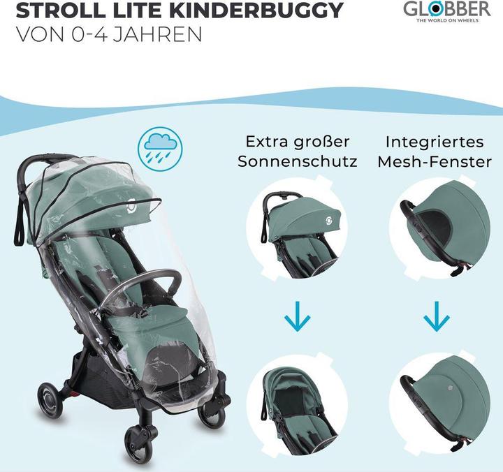 Produktbild Globber Stroll. Lite Teal (0 Monate - 4 Jahre)