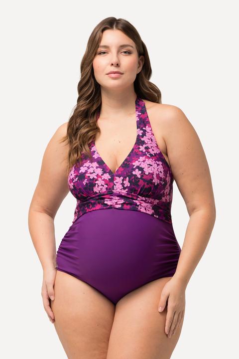 Image du produit Ulla Popken Bellieva-Badeanzug, Blüten, Umstandsmode, Softcups (48)