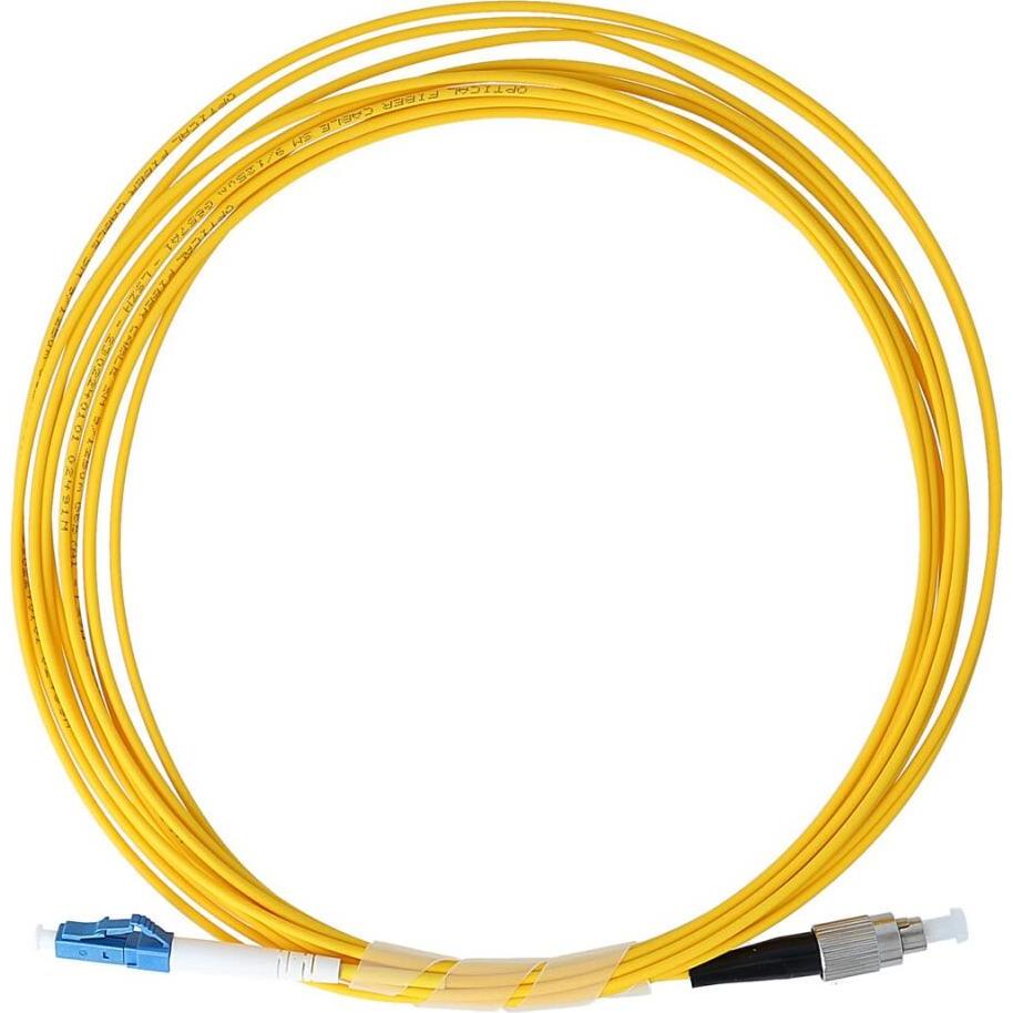 BlueOptics Simplex LWL Patchkabel LC-APC/FC-UPC Singlemode 3 Meter (3 m), Netzwerkkabel