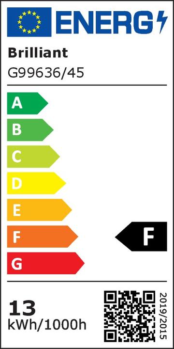 Energie-Label Brilliant Moreen (1300 lm)