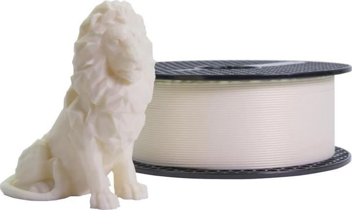 Prusa Prusament PLA Vanilla White 1kg (PLA, 1.75 mm, 1000 g, Weiss)