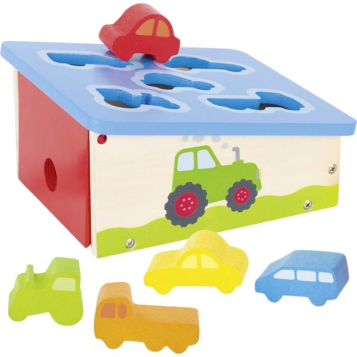 Produktbild Goki Formen-Box Fahrzeuge