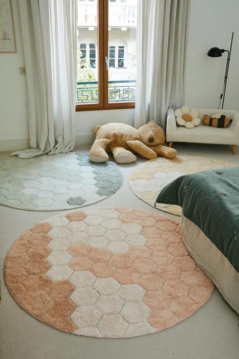 Produktbild Lorena Canals Runder Teppich Honeycomb (140 cm)