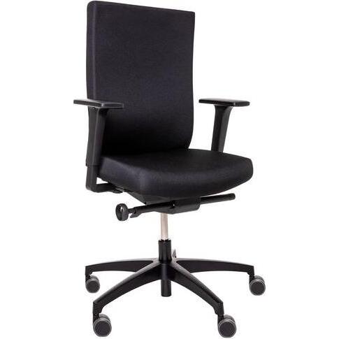 Dauphin, Bürostuhl, Drehstuhl AJ 4876 Kunststoff Schwarz