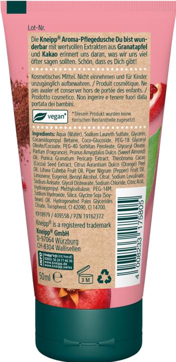 Image du produit Kneipp Douche de soin aromatique Tu es merveilleux Mini (50ml) (50 ml)