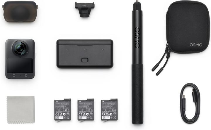 Actual product image DJI Osmo 360 Adventure Combo (50p, Bluetooth, Wi-Fi)