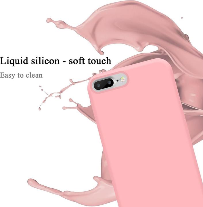 Produktbild Cadorabo TPU Liquid Silicone Case Cover (Apple iPhone 7 Plus, Apple iPhone 7s Plus)