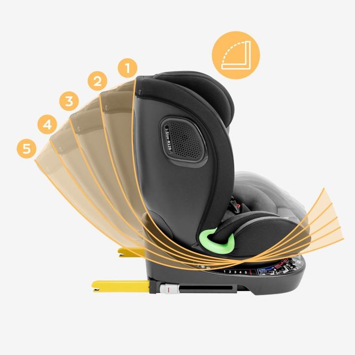 Productafbeelding Tulano Loom 35 Schwarz Grau Autositz (Kinderzitje)