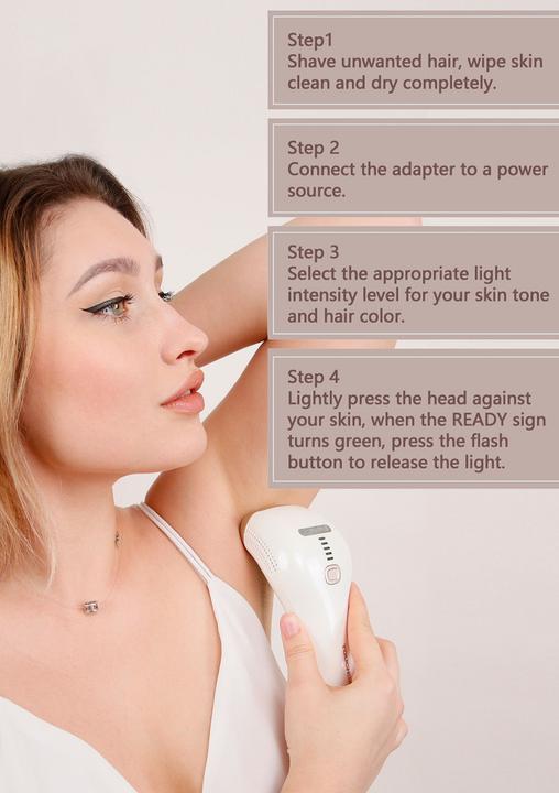 Actual product image IPL Hair Removal Device