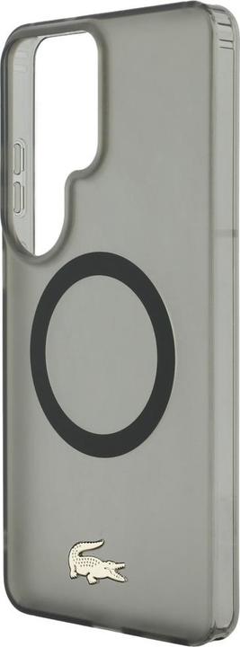 Actual product image Lacoste Case Shockproof Frosted Gold Logo MagSafe for Samsung Galaxy S26 Ultra black (Samsung Galaxy S26 Ultra)
