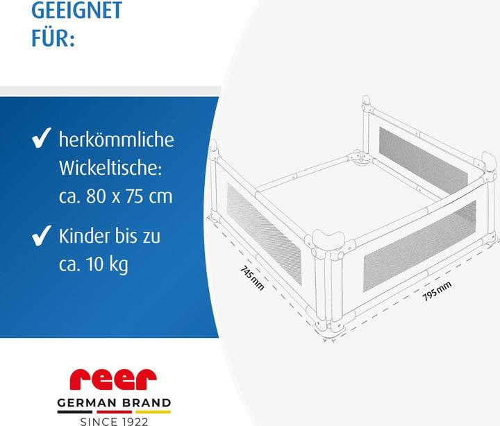Actual product image Reer Absturzsicherung für Wickeltische