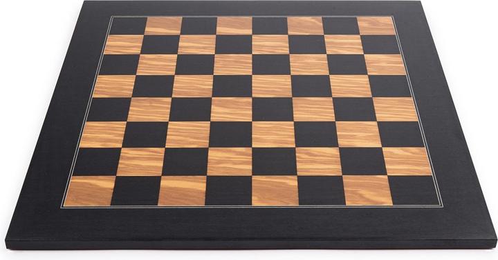 Image du produit Philos Schachset - Schwarz Olive Deluxe - Feld 50 mm