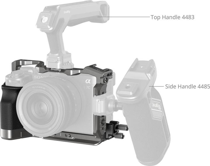 Immagine prodotto SmallRig Kit gabbia a sgancio rapido HawkLock (Gabbietta)