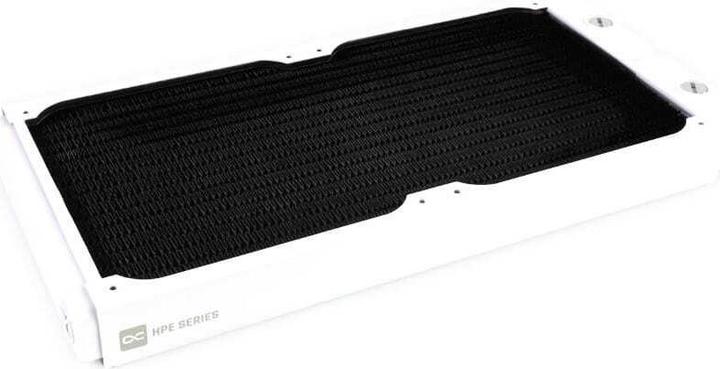 Actual product image Alphacool RAD HPE-30 Full Copper 280mm Radiator - White (280 mm)