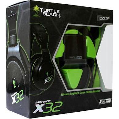 Turtle Beach Ear Force X32 - Wireless Gaming Headset, XBOX360, Gaming Headset