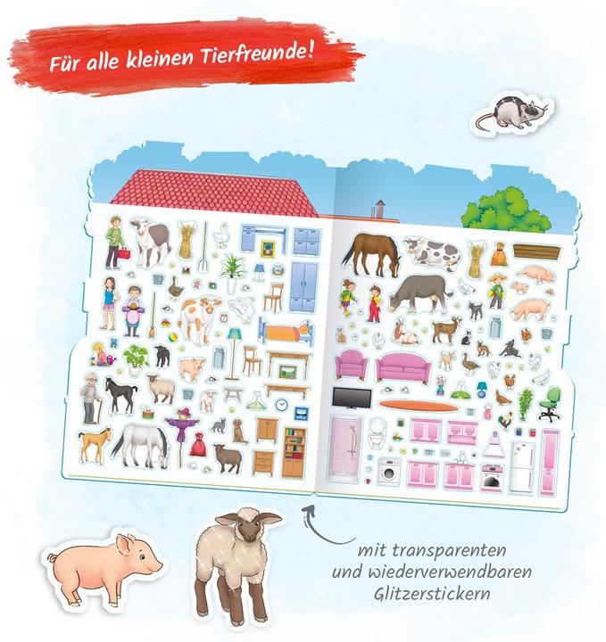 Produktbild Stickerhaus Bauernhof 23x31 cm 24 Seiten