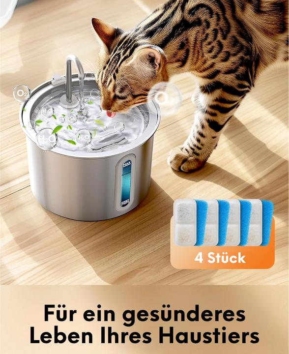 Image du produit Oneisall 4-Pack Ersatzfilter für Katzenbrunnen