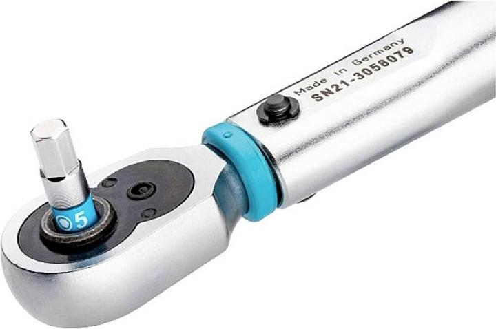 Actual product image HAZET Torque spanner 5108B-3CT 1/4 ″ 2.5 - 25 Nm (1/4", 2.50 Nm, 25 Nm)