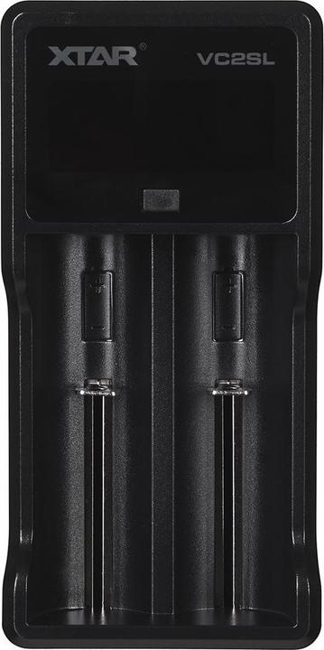 Actual product image Xtar VC2SL Batterieladegerät für Batterien Li-Ion / Ni-MH / Ni-CD 18650 (1 pcs., A, AA, AAA, AAAA, C, D, Chargers without battery)