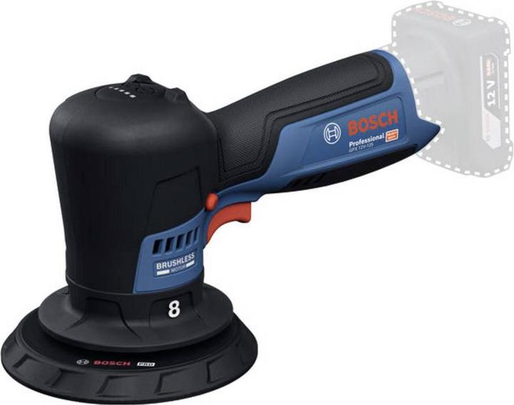Produktbild Bosch Professional GPX 12V-125 (Exzenterpolierer, Exzenterschleifer)