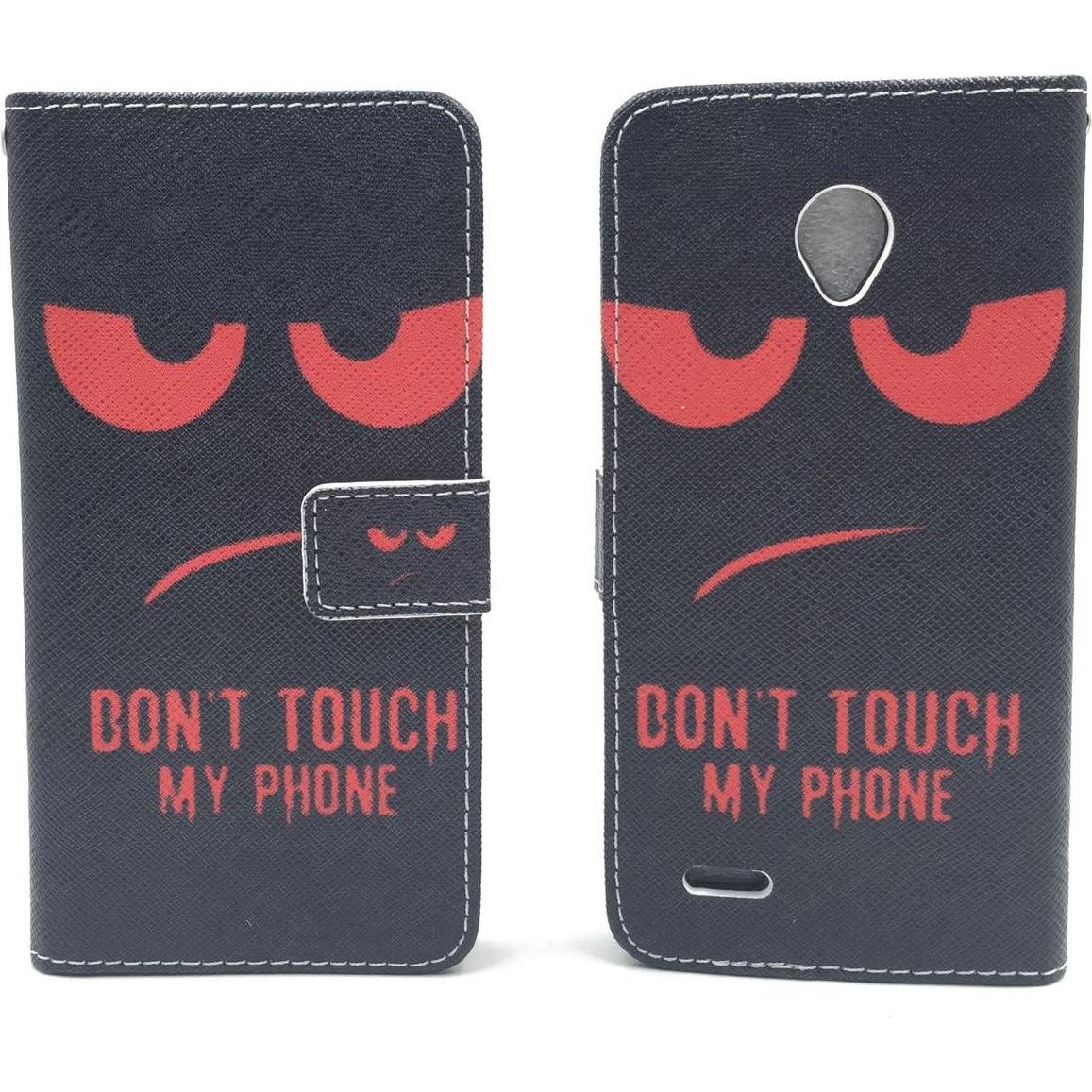 König Design Schutz Handy Hülle für Vodafone Smart Prime 6 Case Cover Tasche Wallet Etui Neu (Vodafone Smart Prime 6), S...