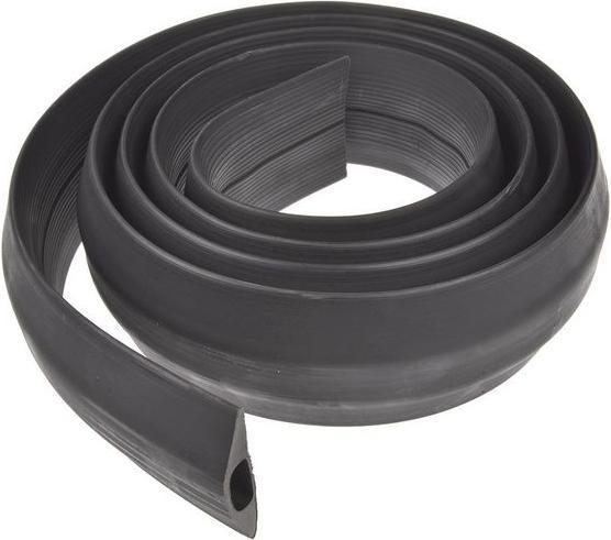 Actual product image Vulcascot Black type B Snap Fit cable protector,3m (Cable bridge, 300 cm)