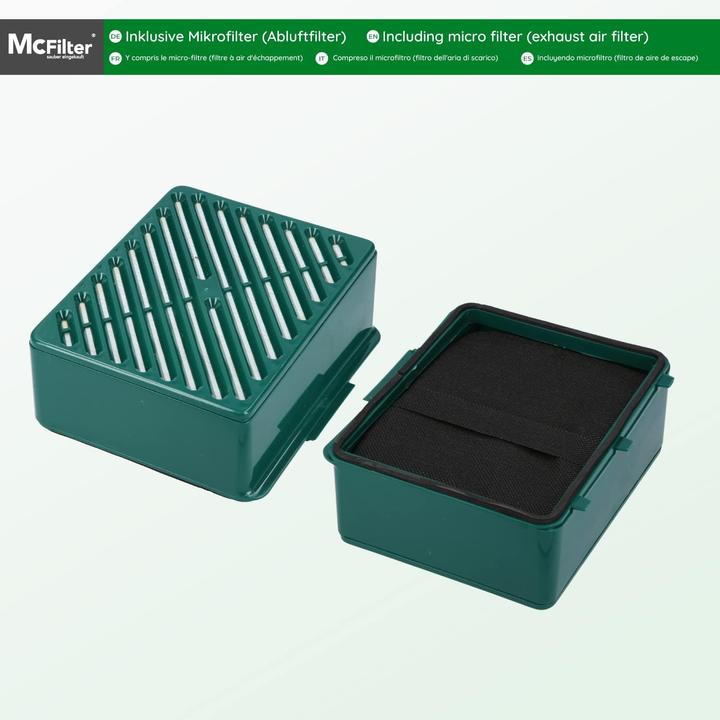 Actual product image Mc Filter Hoover set