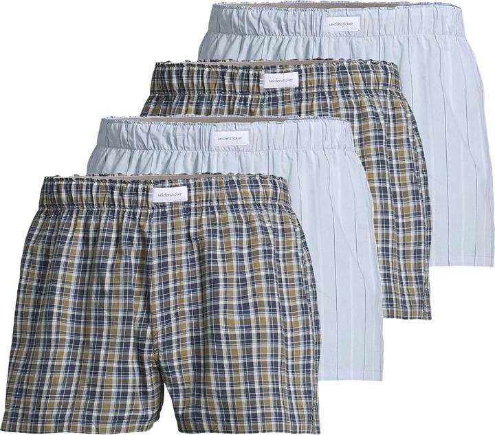 Image du produit Seidensticker Lot de 4 boxers rétro (L, paquet de 4)