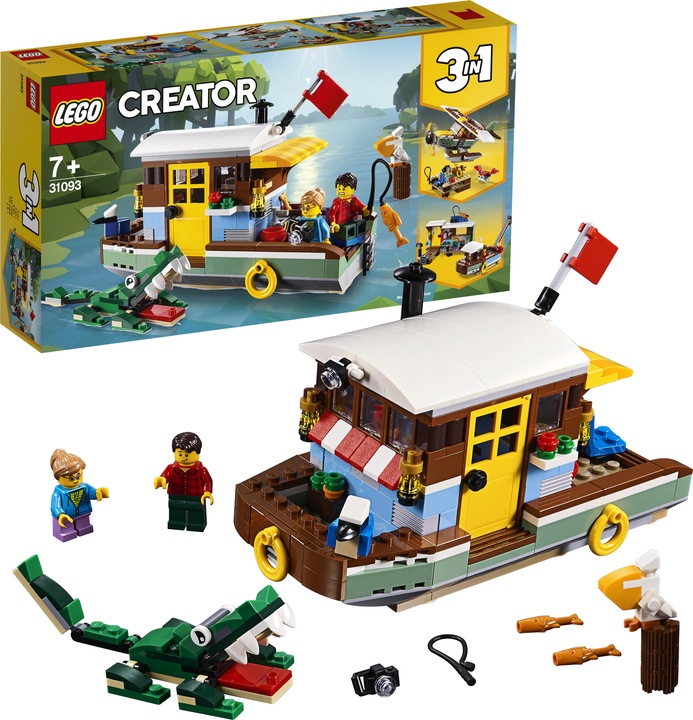 Actual product image LEGO Houseboat (31093, LEGO Creator 3-in-1)