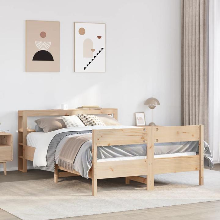 Actual product image vidaXL Bettgestell (120 x 200 cm)