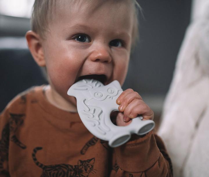 Actual product image Herobility Teether -Fox mist grey