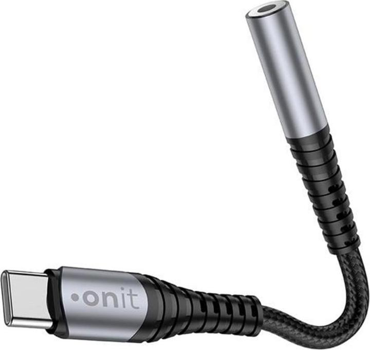 Actual product image Onit Digital Audio Adapter USB-C to 3.5 mm AUX (Digital -> Analog)
