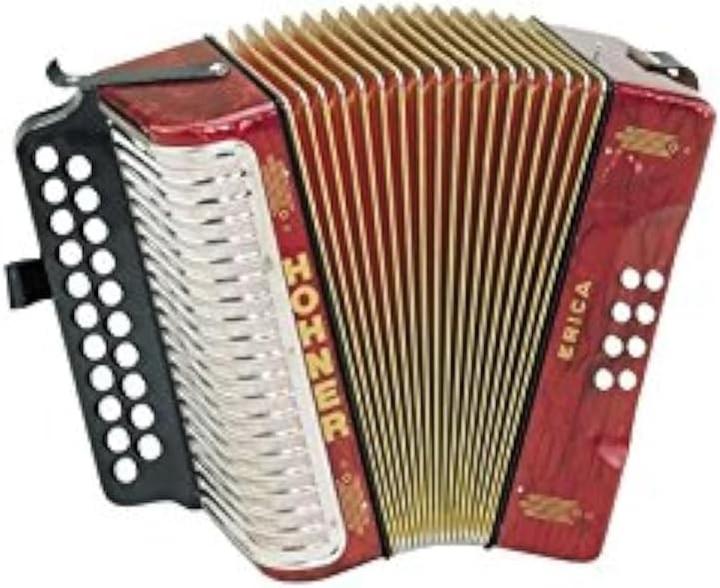 Hohner Diatonic G-C Accordion with 42 Notes and Shoulder Strap (Piano accordion)