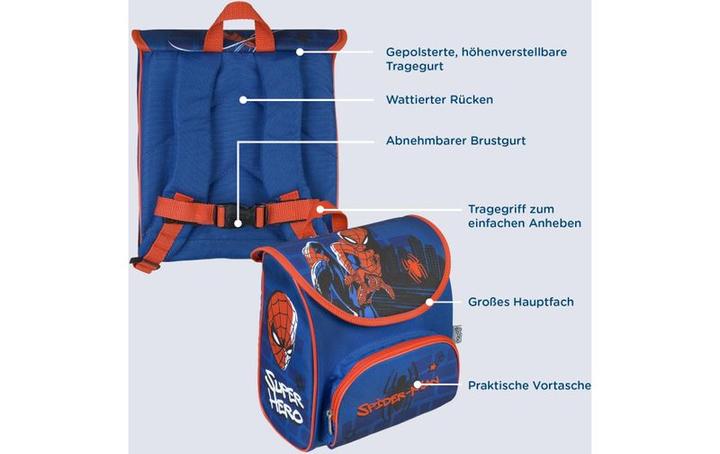 Actual product image Scooli Cutie Spiderman