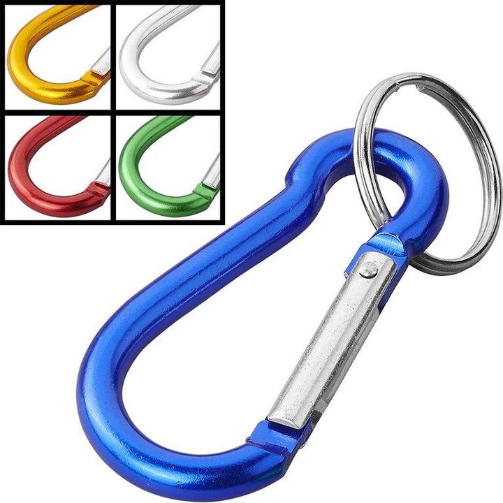 Actual product image ProPlus Carabiner aluminum 5x50mm, 160 daN